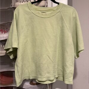 Aerie Light Green Women's cropped Top